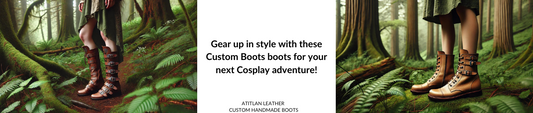 Unleash Your Inner Cyberpunk: The Ultimate Custom Leather Boots for Cosplay