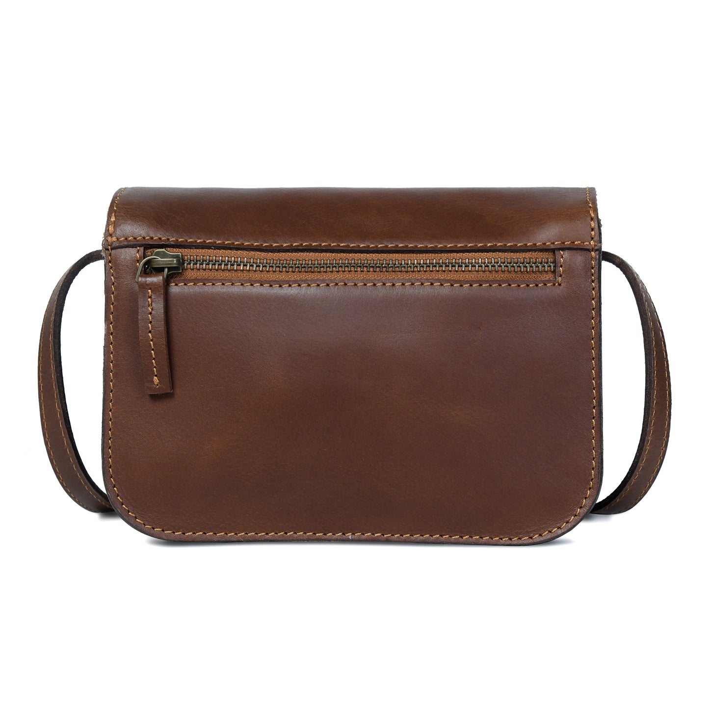 Womens Brown Crossbody Purse