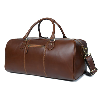 Dark Brown Duffle Bag