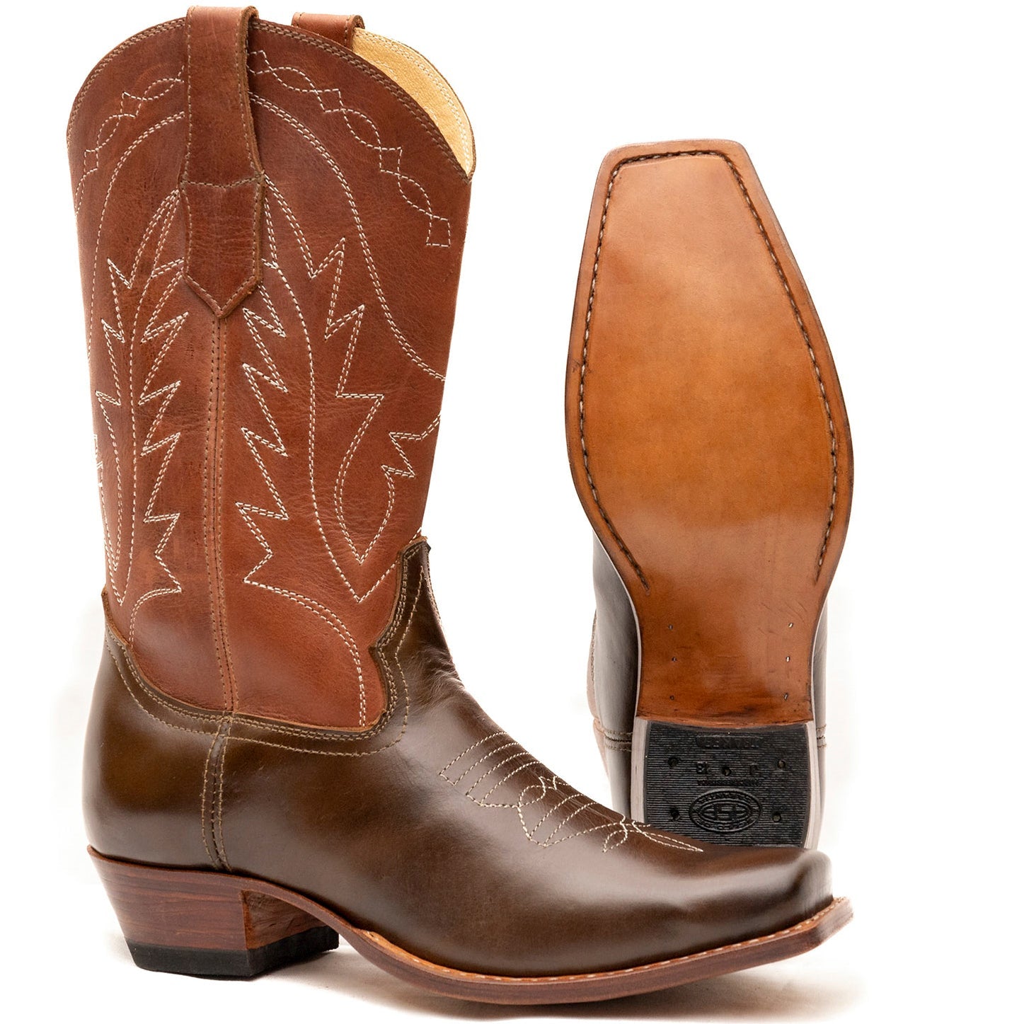 Square Toe Cowgirl Boots - Atitlan Leather